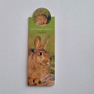 Cardmarks Bunny Rabbit Wild Animals Magnetic Magnet UK Company If #2407, Y2k 00s